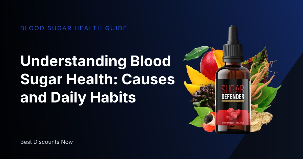 Understanding Blood Sugar Health: Causes and Daily Habits
