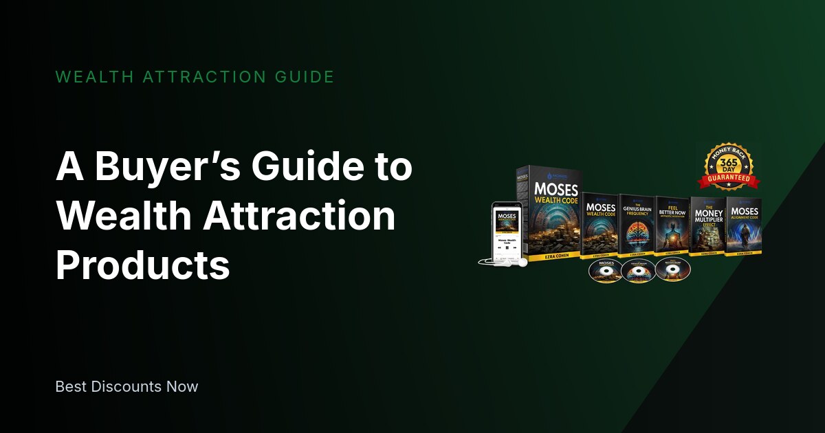 A Buyer’s Guide to Wealth Attraction Products