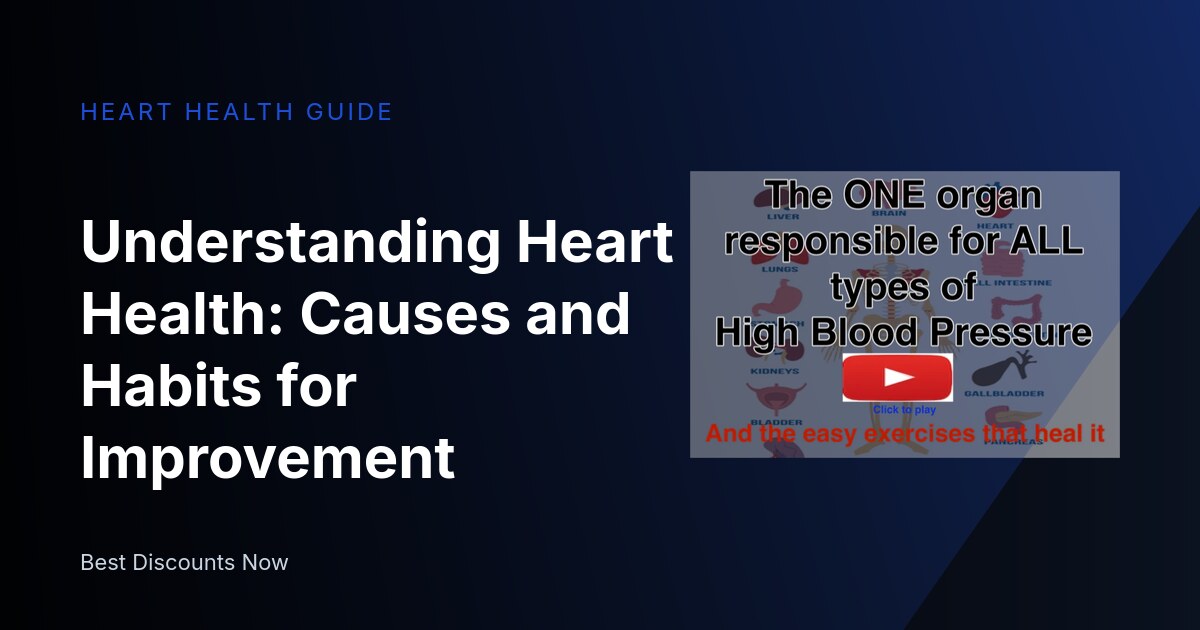 Effective Ways to Support Heart Health and Lower Blood Pressure