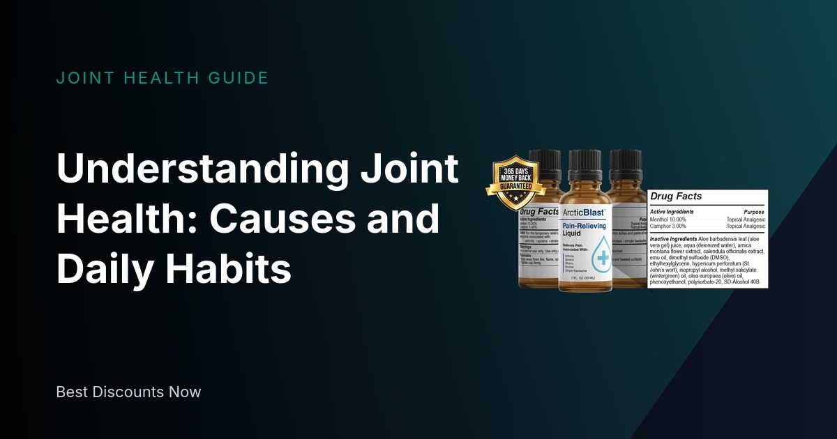 Understanding Joint Health: Causes and Daily Habits