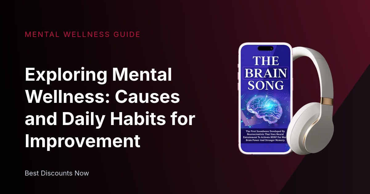 Understanding Mental Wellness: Causes and Daily Habits