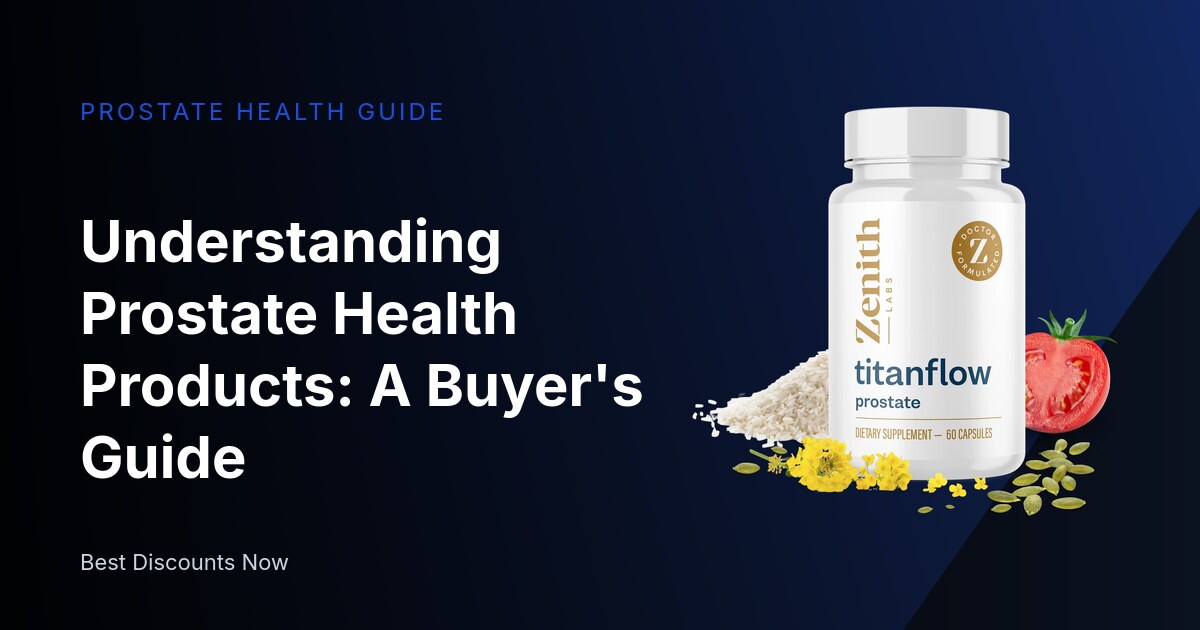 Understanding Prostate Health Products: A Buyer's Guide