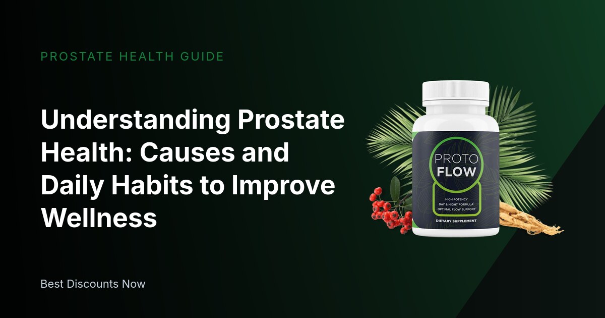 Understanding Prostate Health: Causes and Daily Habits to Improve Wellness