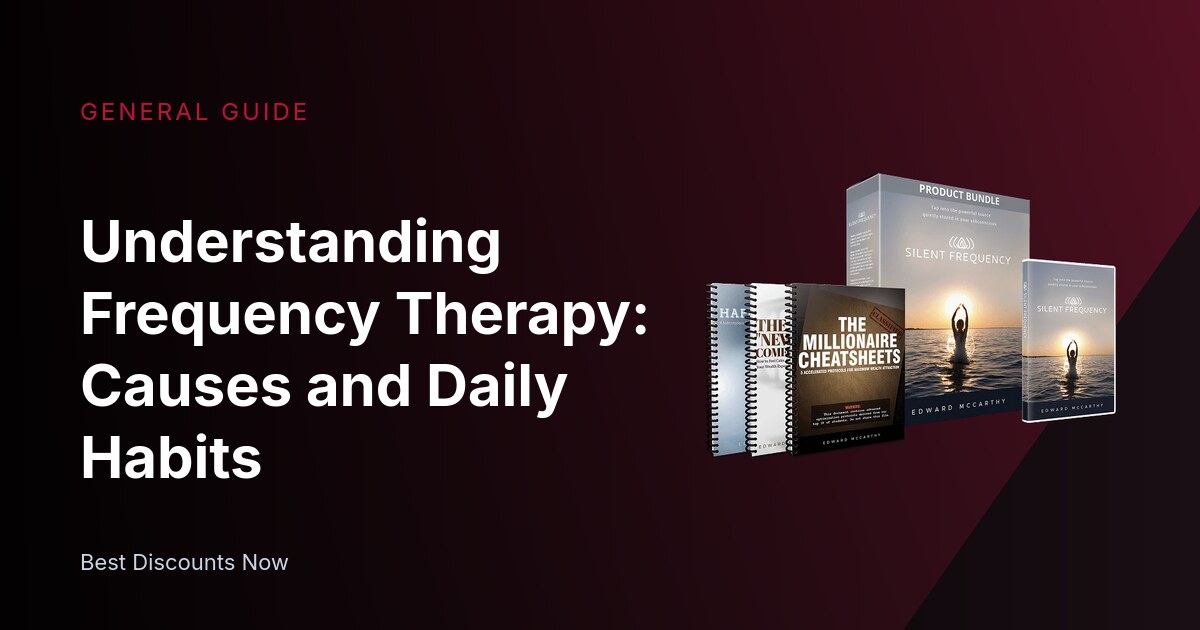 Understanding Frequency Therapy: Causes and Daily Habits