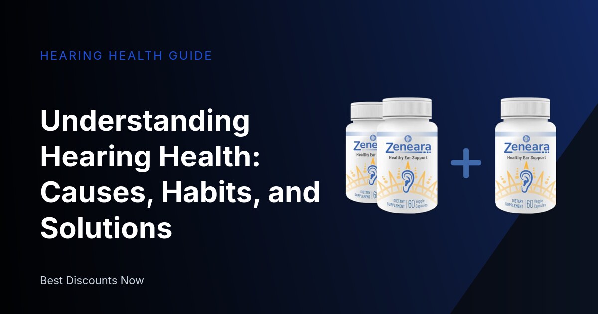 Understanding Hearing Health: Causes, Habits, and Solutions