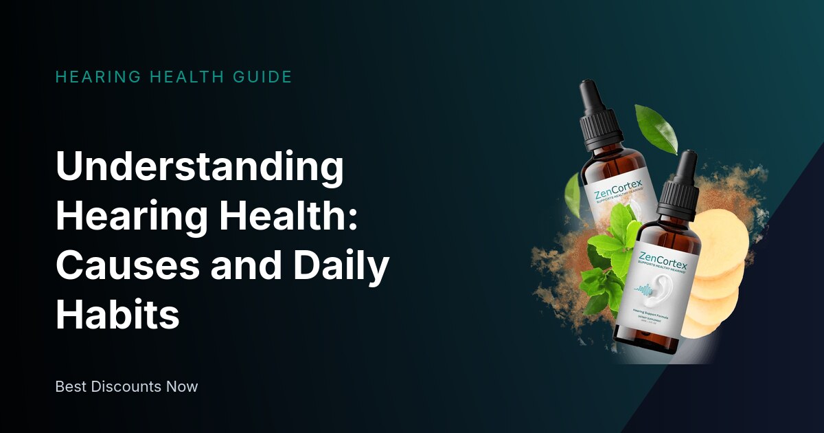 Understanding Hearing Health: Causes and Daily Habits