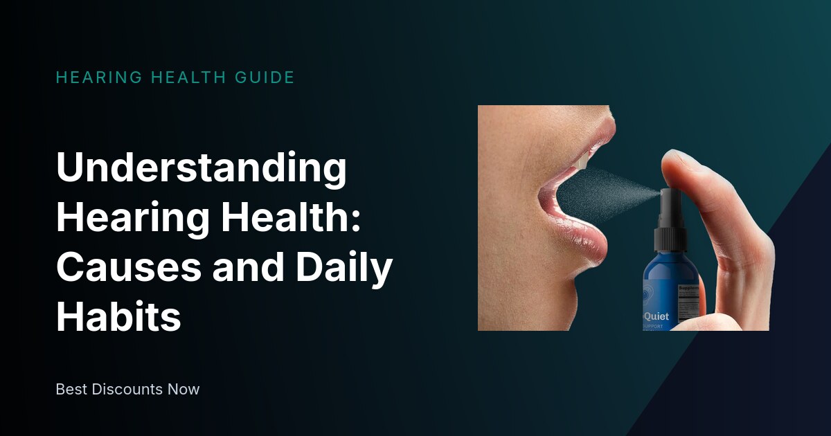 Understanding Hearing Health: Causes and Daily Habits