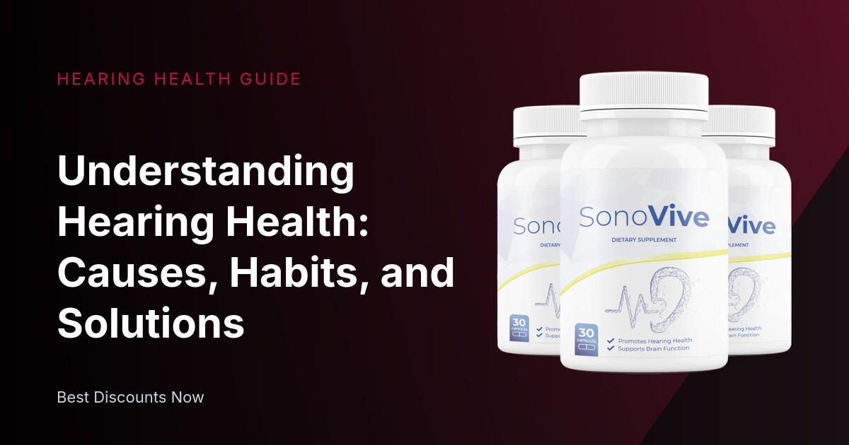 Understanding Hearing Health: Causes, Habits, and Solutions
