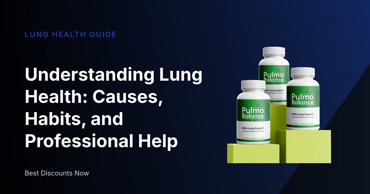 Understanding Lung Health: Causes, Habits, and Professional Help