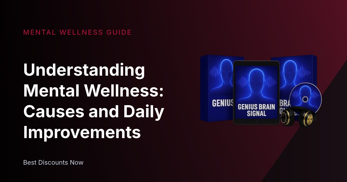 Understanding Mental Wellness: Causes and Daily Improvements