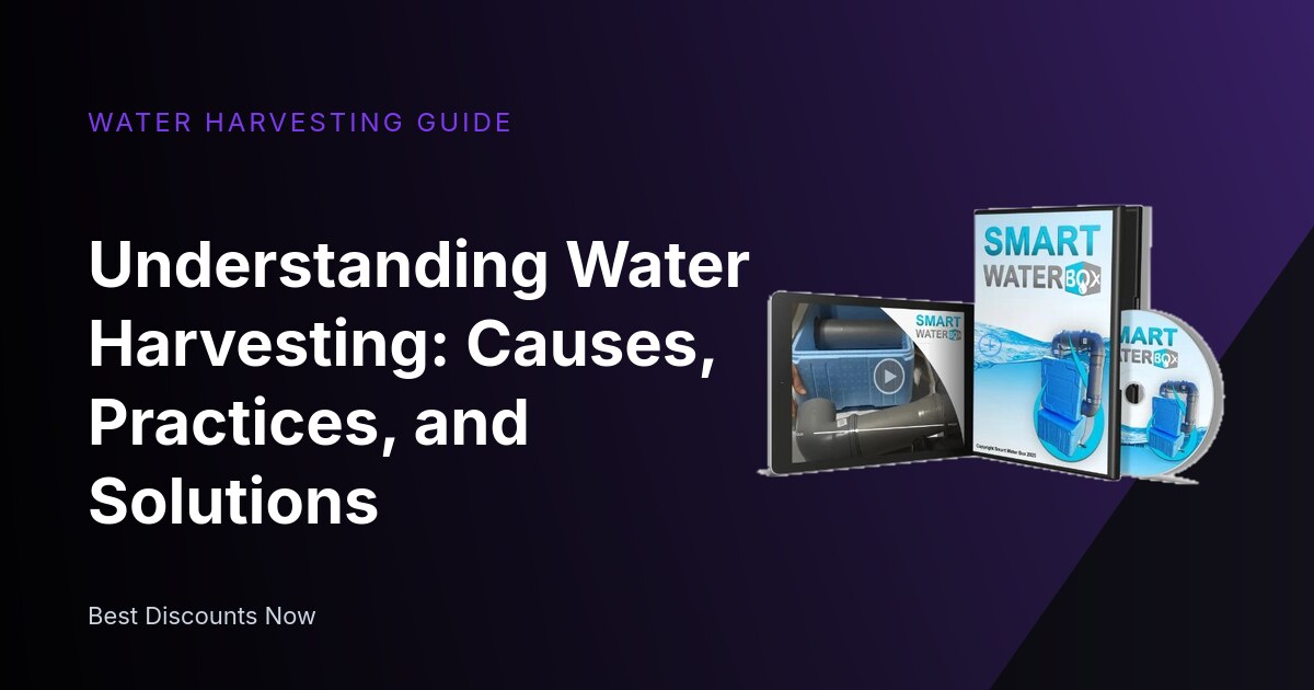 Understanding Water Harvesting: Causes, Practices, and Solutions