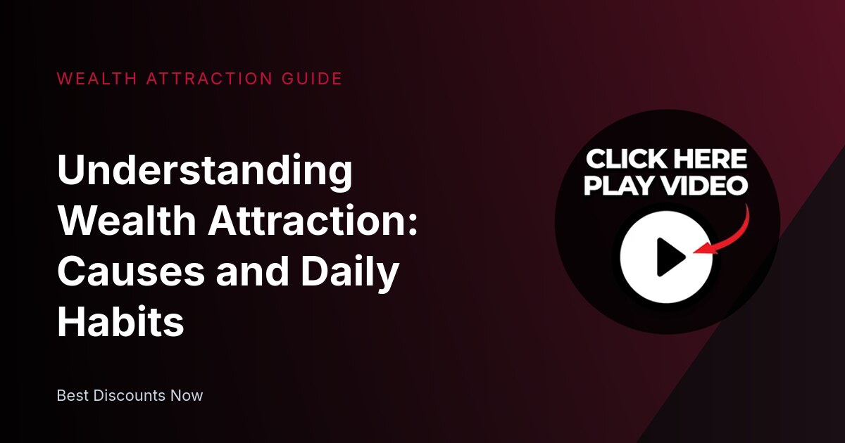Understanding Wealth Attraction: Habits and Solutions