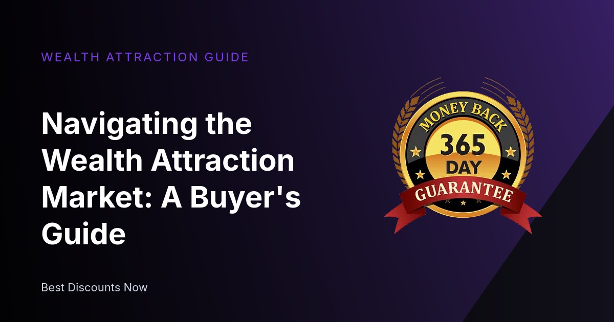 Navigating the Wealth Attraction Market: A Buyer's Guide