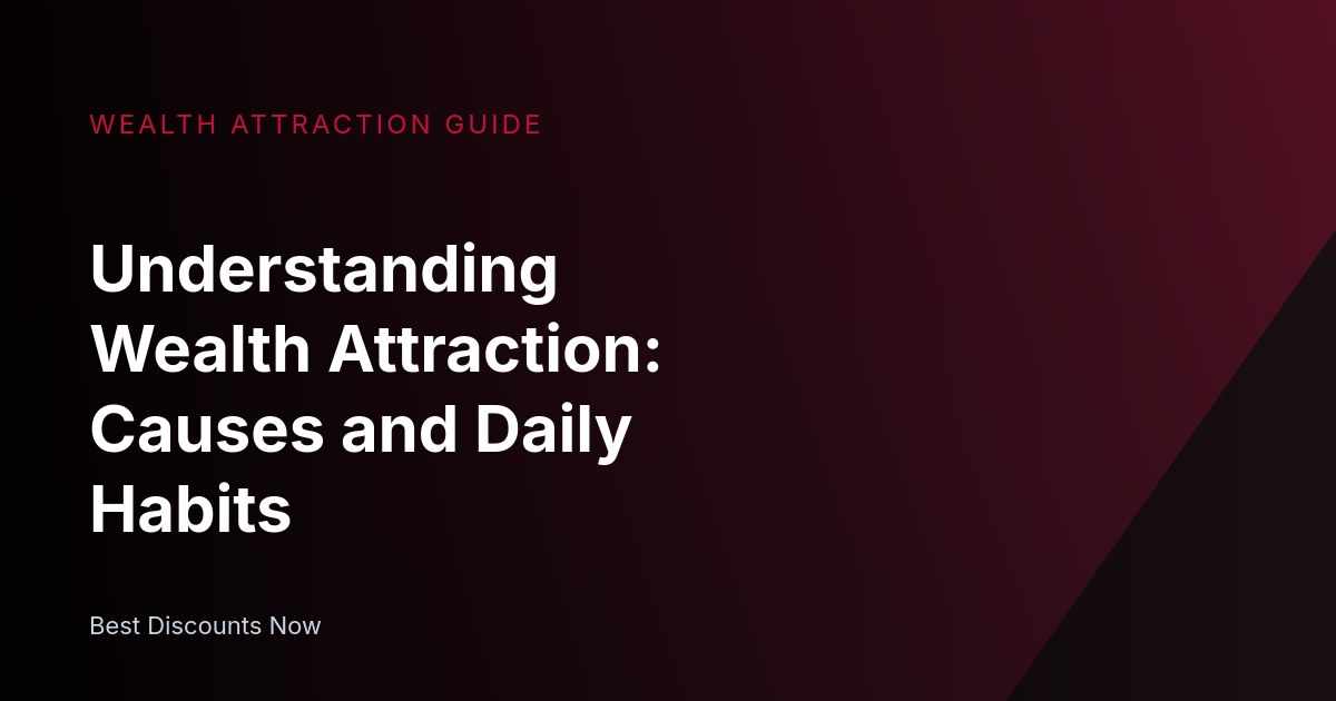 Understanding Wealth Attraction: Causes and Daily Habits