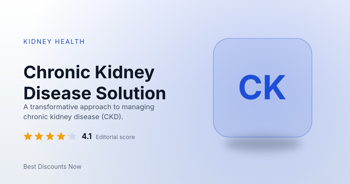 Chronic Kidney Disease Solution