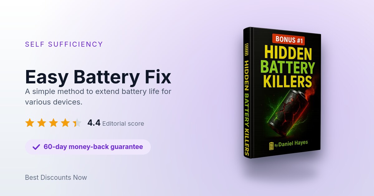 Easy Battery Fix