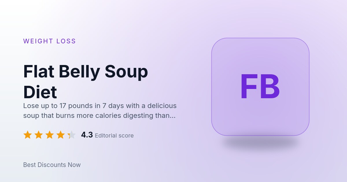 Flat Belly Soup Diet
