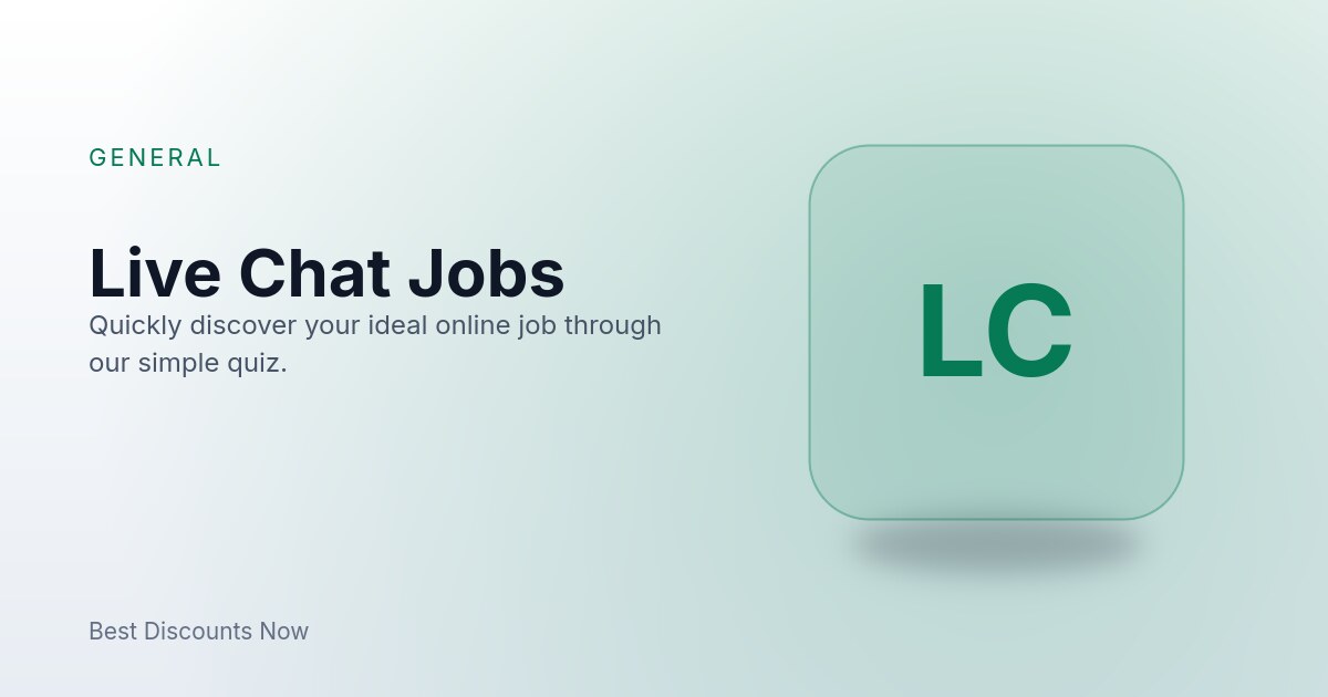 Live Chat Jobs