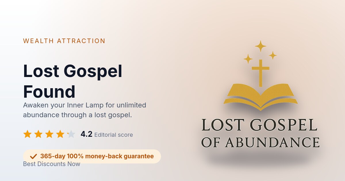 Lost Gospel Found