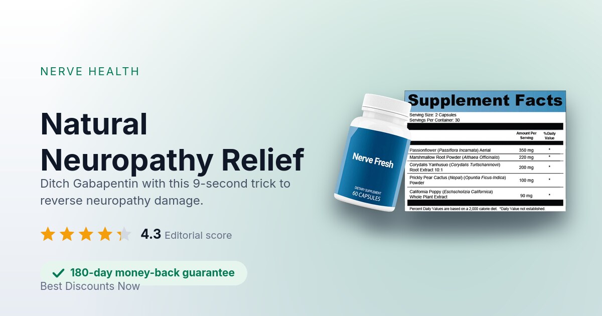 Natural Neuropathy Relief