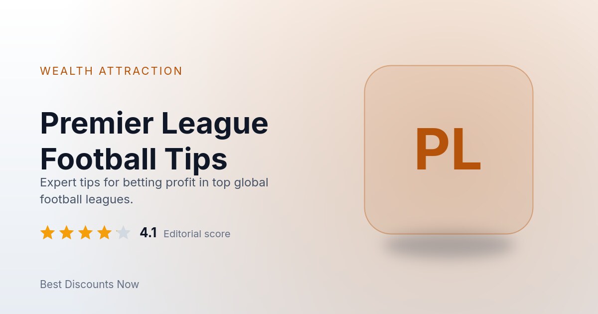 Premier League Football Tips