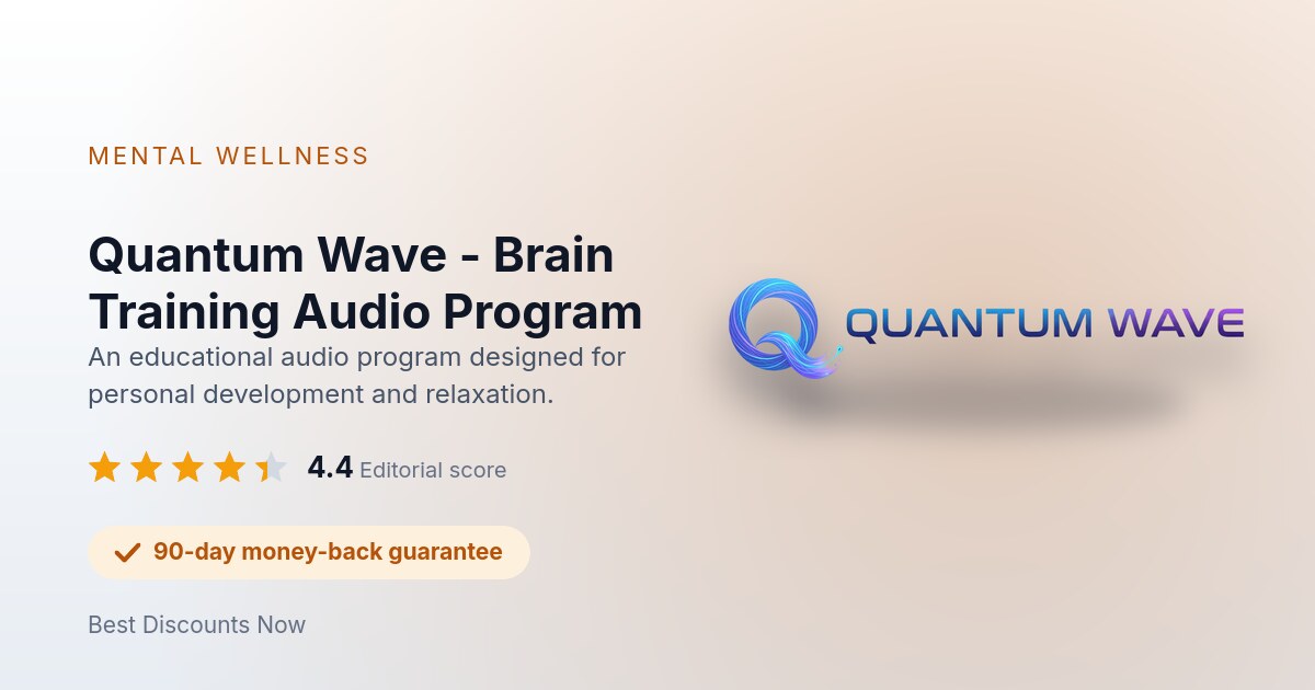 Quantum Wave - Brain Training Audio Program