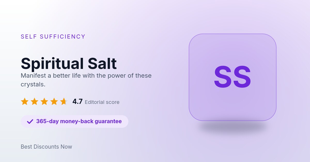 Spiritual Salt