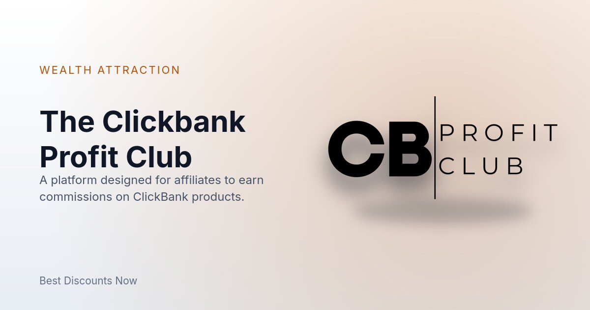 The Clickbank Profit Club
