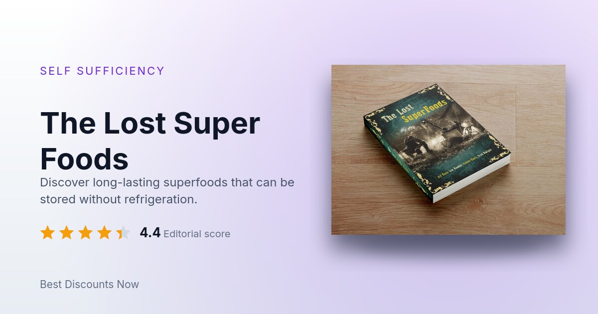 The Lost Super Foods