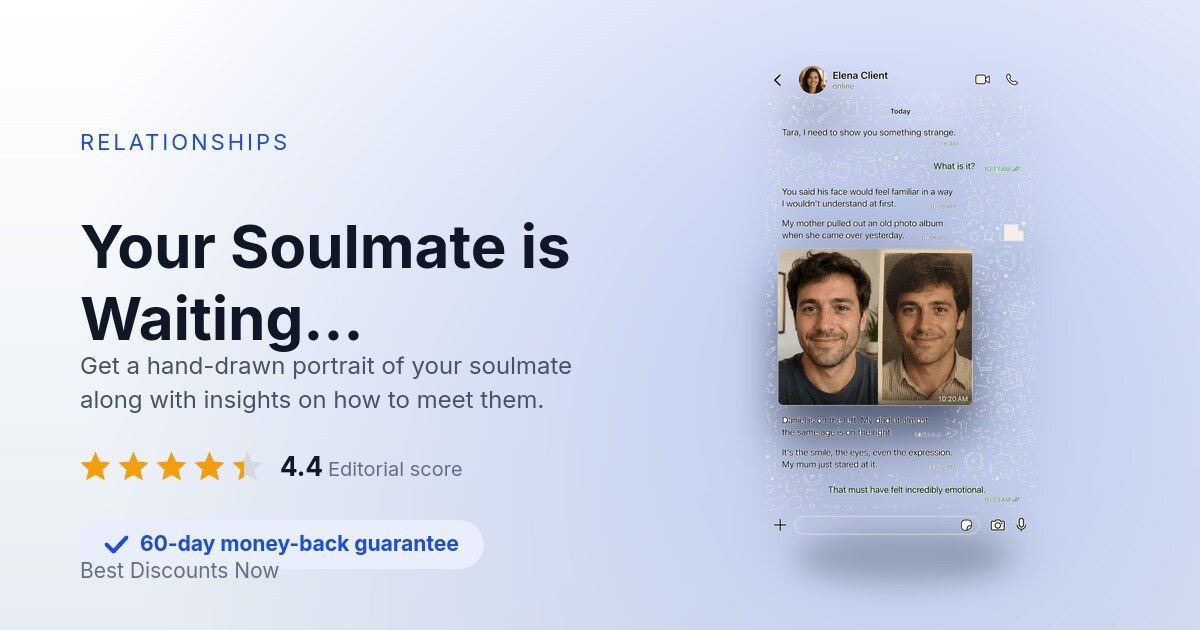 Your Soulmate is Waiting…